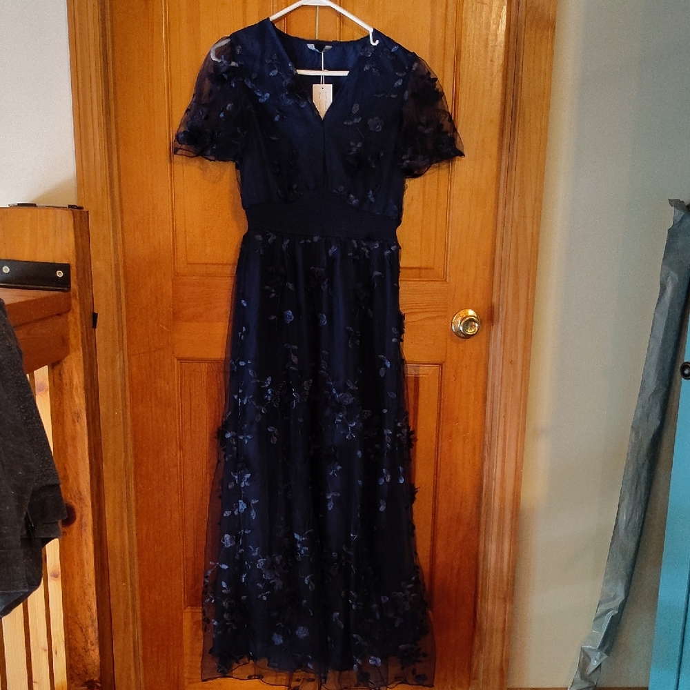 Navy Blue Dress